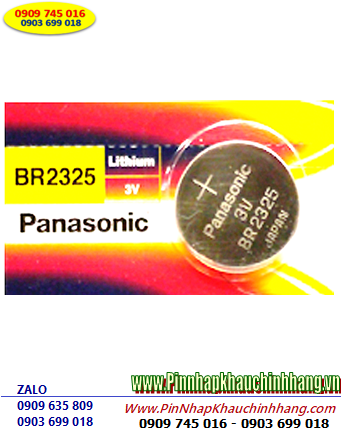 Panasonic BR2325, Pin 3v lithium Panasonic BR2325 Made in Indonesia